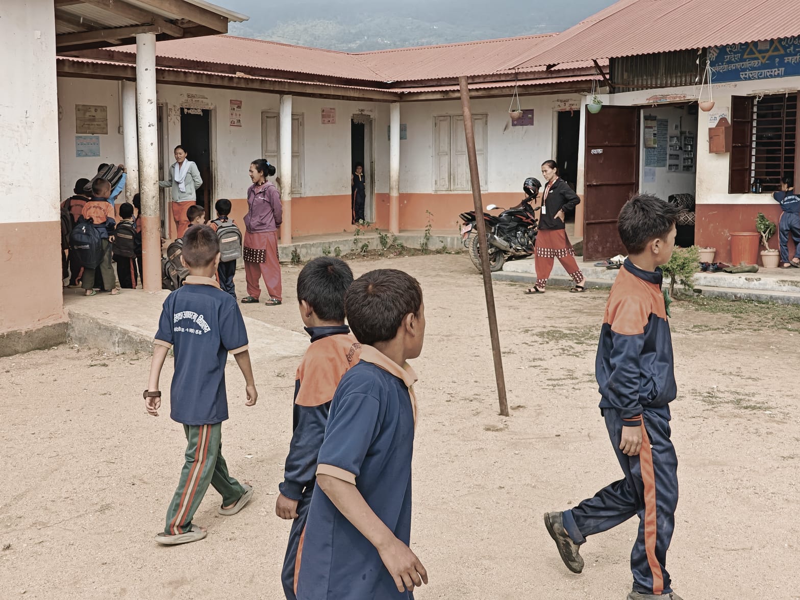 the EAC-UWS Dropout Prevention Program in Nepal